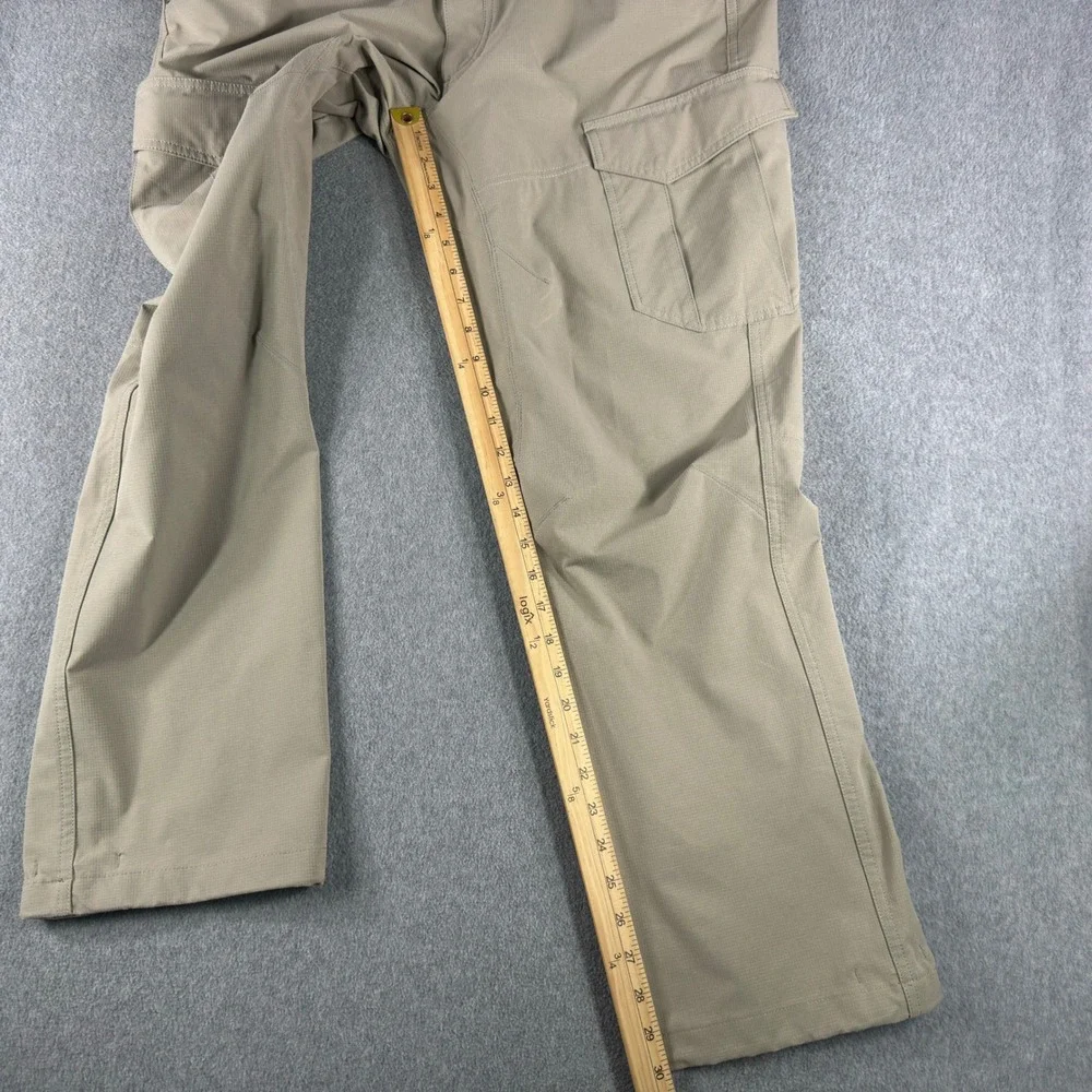 Kuhl Silencr Rogue Pants Mens 36x30 Tan Ripstop Hiking Outdoors Climbing